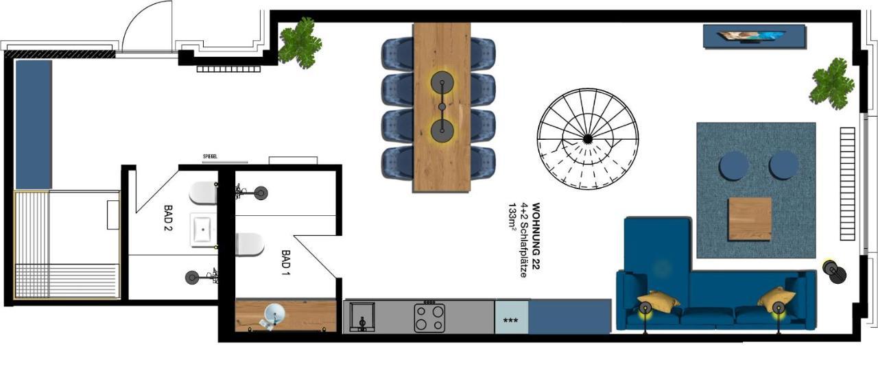 Seebruecke Heringsdorf - Appartement Mit 2 Schlafzimmern Und Terrasse S22 Exteriér fotografie